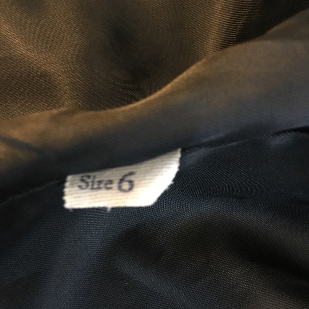 Leather cropped jacket